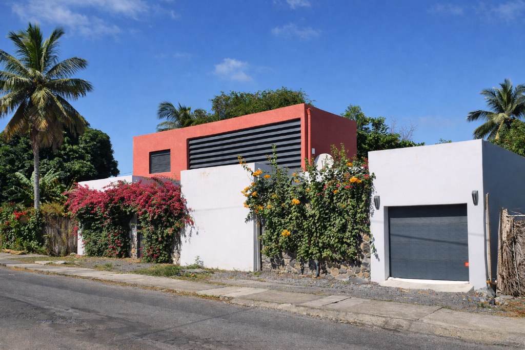 Villa aux Tropiques - Détail architectural
